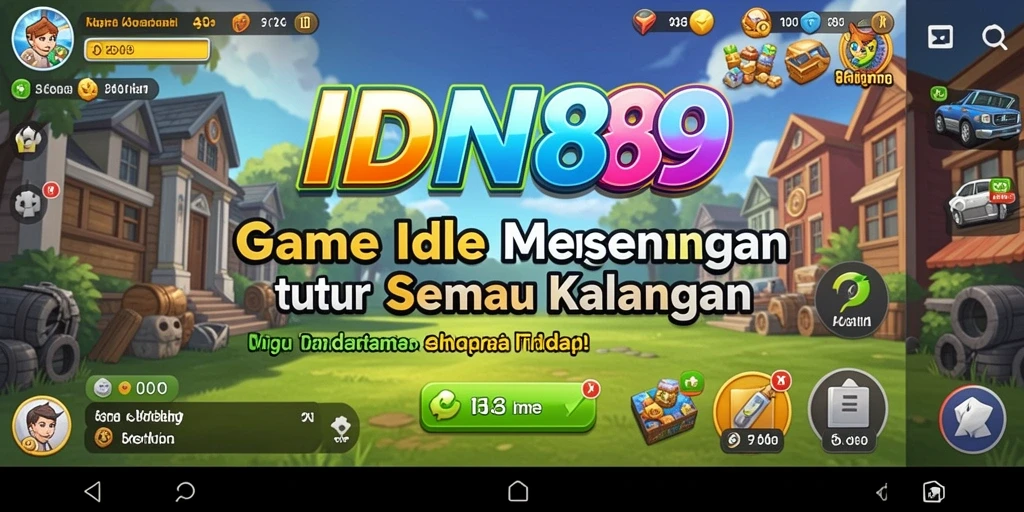 Gameplay seru dan menegangkan dalam IDN89 dengan fitur idle yang menarik.