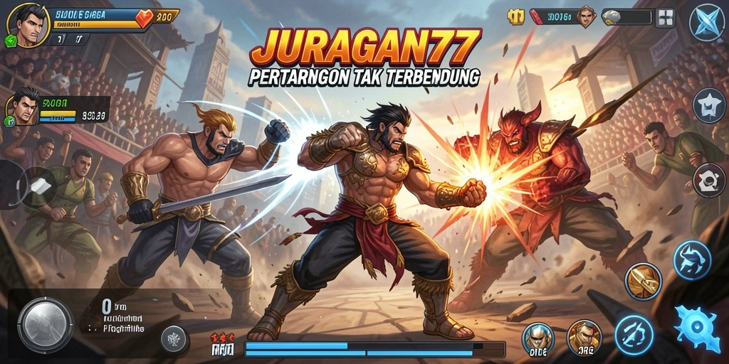 Gameplay seru dan karakter menarik di JURAGAN77.