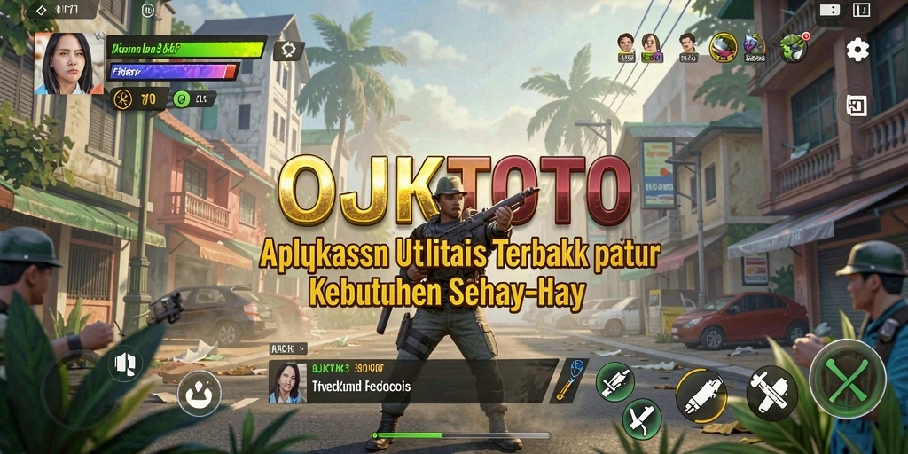 Tampilan antarmuka OJKTOTO dengan fitur utilitas yang lengkap.