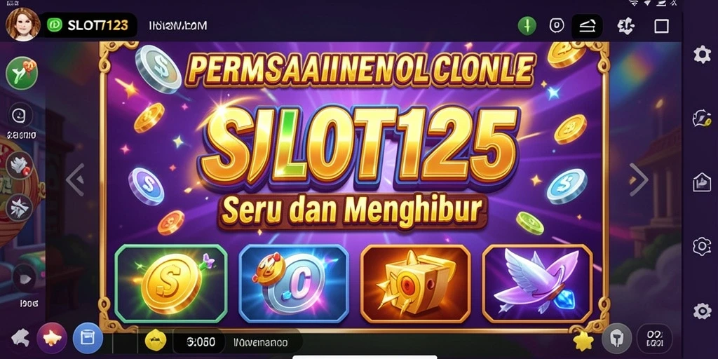 Tampilan menarik dari gameplay SLOT123 yang mengasyikkan.